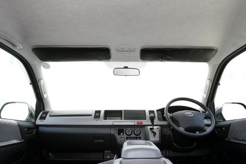 ハイエース200系ナローSGL/DX用サンバイザーカバー RUG VISOR