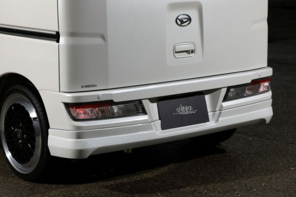 【SHINKE】S321V系 ハイゼットカーゴ　後期型専用リアアンダースポイラー　クルーズ/ デラックス/スペシャル用