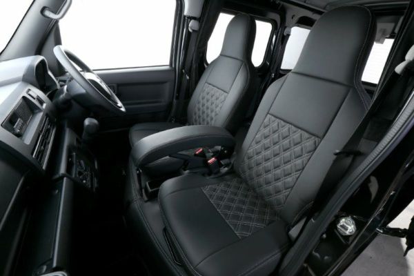 Shinke S700v系 ハイゼットカーゴ専用シートカバー スペシャル デラックス用 フロントのみ カスタムパーツ販売 Shinke シンケ