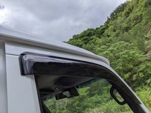 【SHINKE】S700V系 ハイゼットカーゴ専用サイドバイザー 左右セット